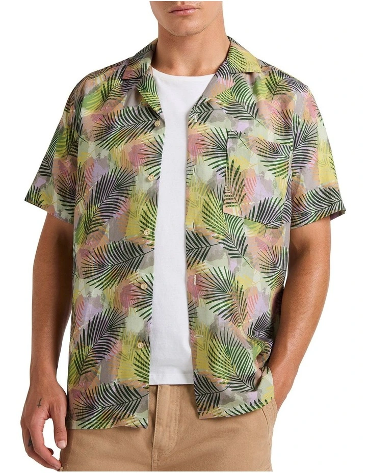 Honolulu Shirt in Green Multi