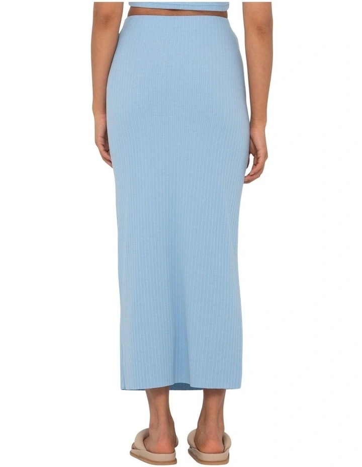 Scarlett Maxi Skirt in Blue