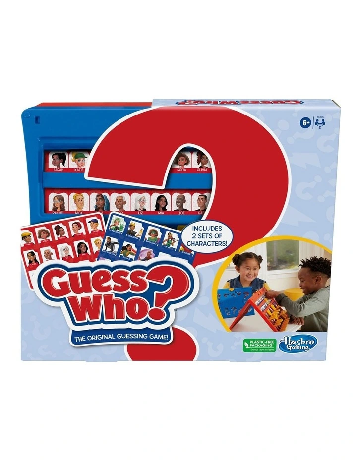 Classic Guess Who? Board Game (6+ Year) in Multi