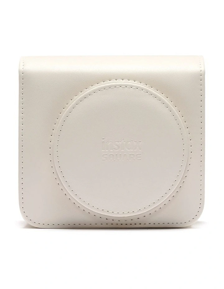 Chalk White Instax Square SQ1 Leather Case