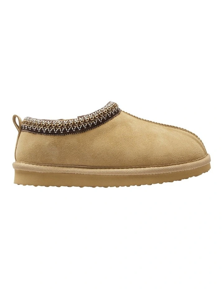 Nevada Slippers in Sand Suede