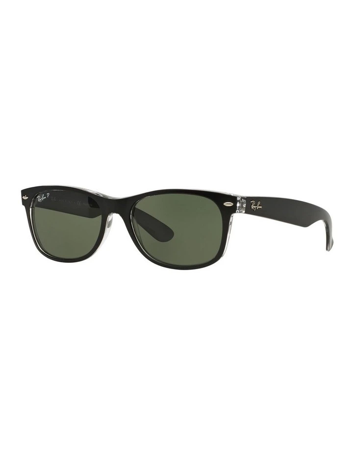 New Wayfarer Black RB2132 Polarised Sunglasses