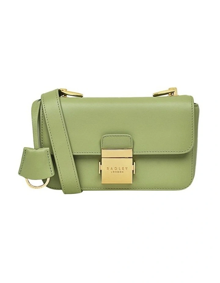 Hanley Close Mini Flapover Crossbody Bag in Hosta