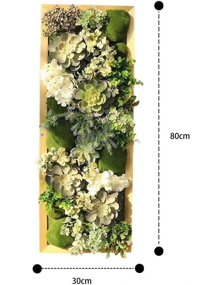 Faux Succulents Floral Arrangement Wall Decor