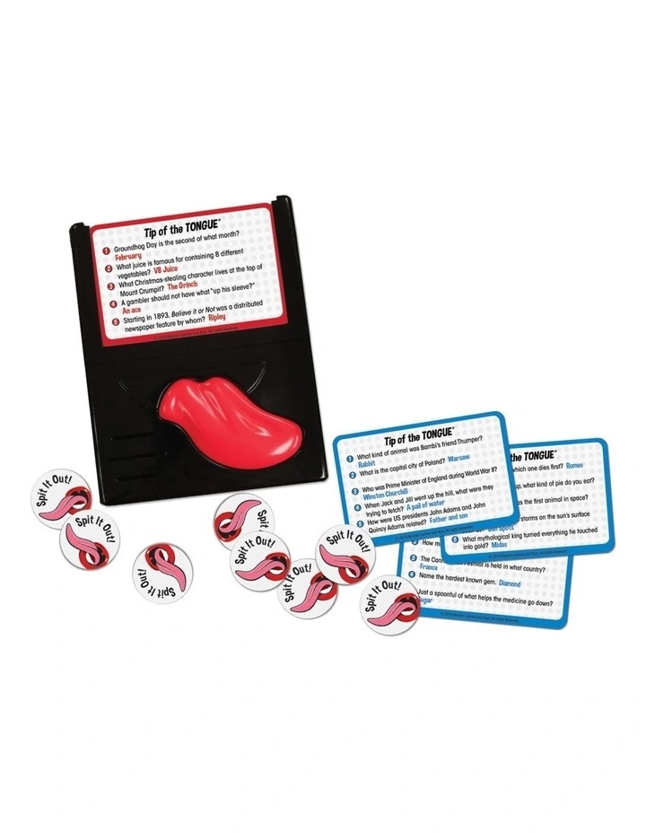 Tip of the Tongue Card Game
