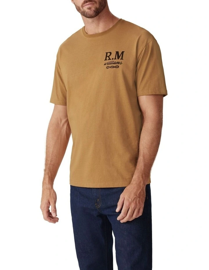 Mark of Quality T-Shirt in Brown Bark