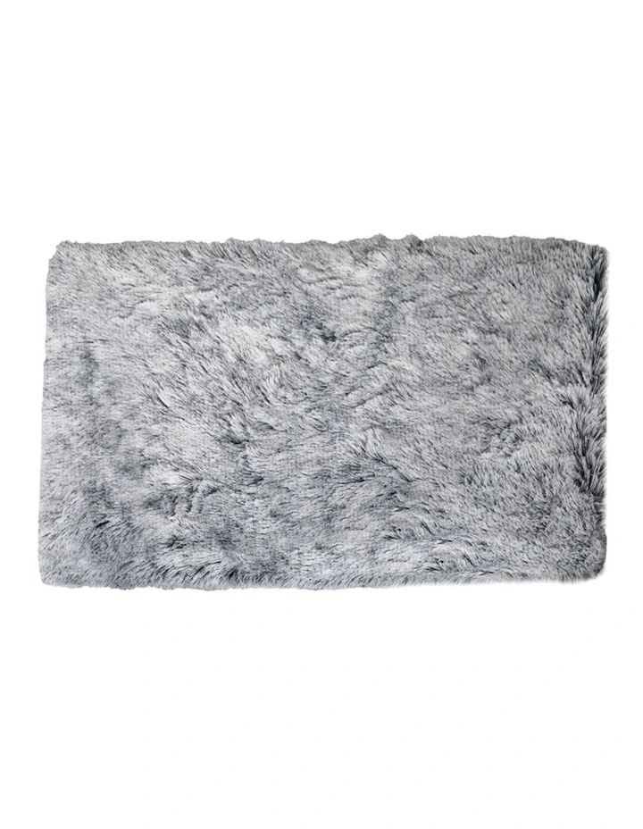 Plush Warm Soft Washable Replaceable Pet Bed Cover S in Grey