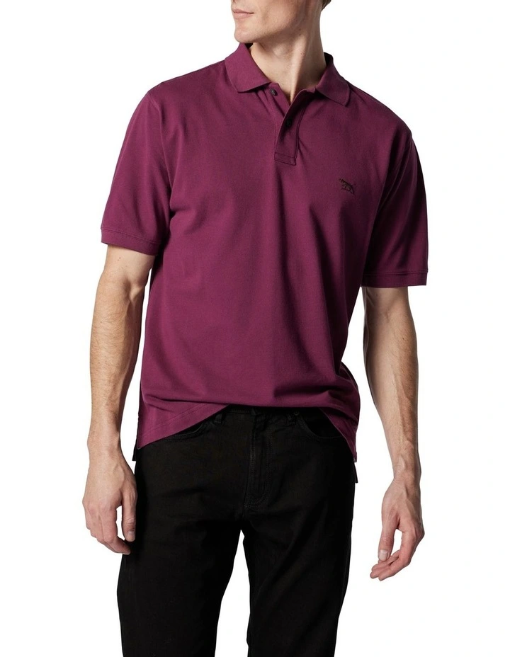 The Gunn Original Fit Polo in Burgundy