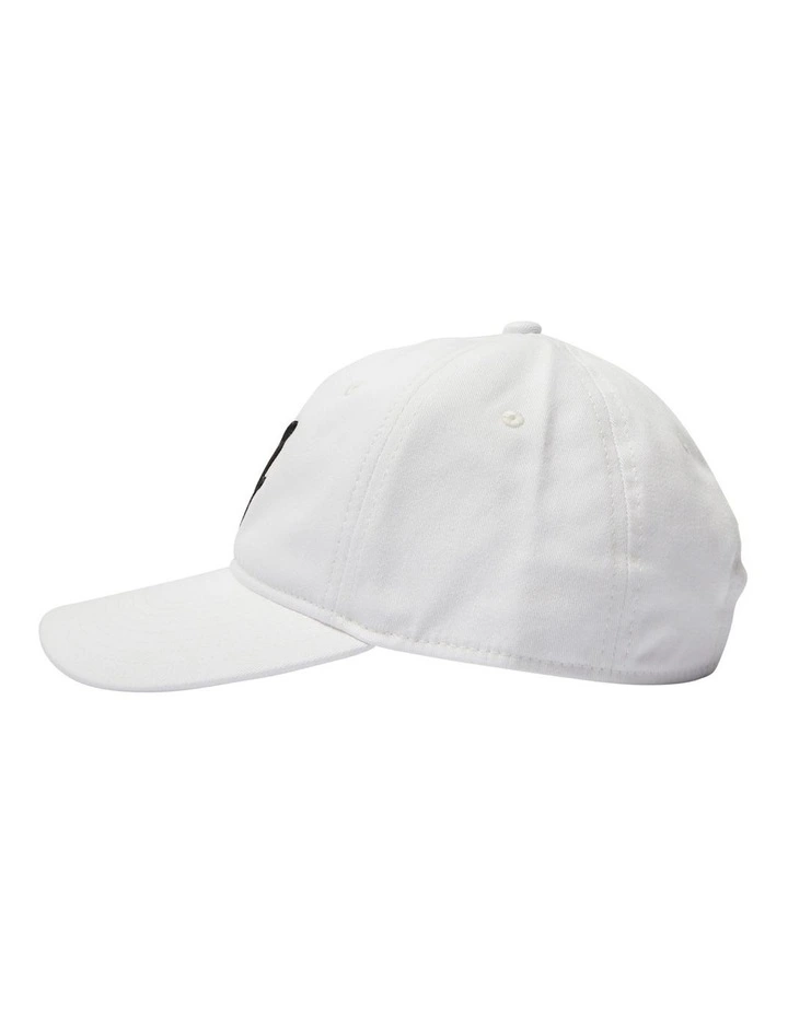 Solar Cap in White / Black