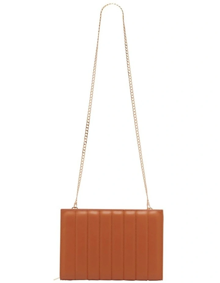 Lanes Clutch In Tan