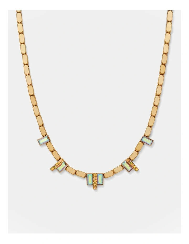 Sputnik Necklace in Gold