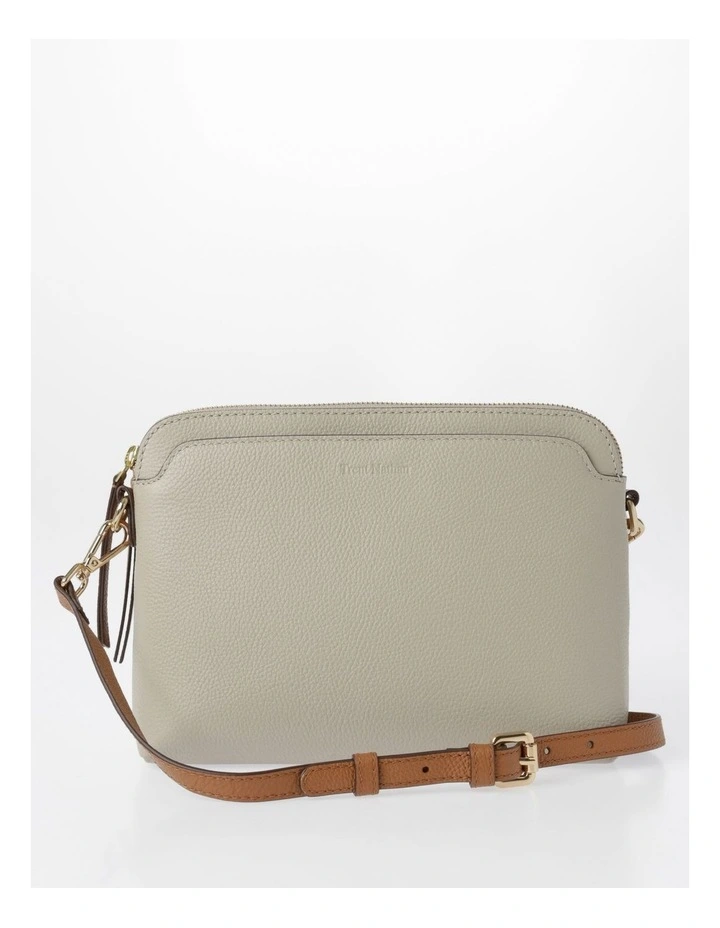 Segovia Stone Zip Top Crossbody Bag