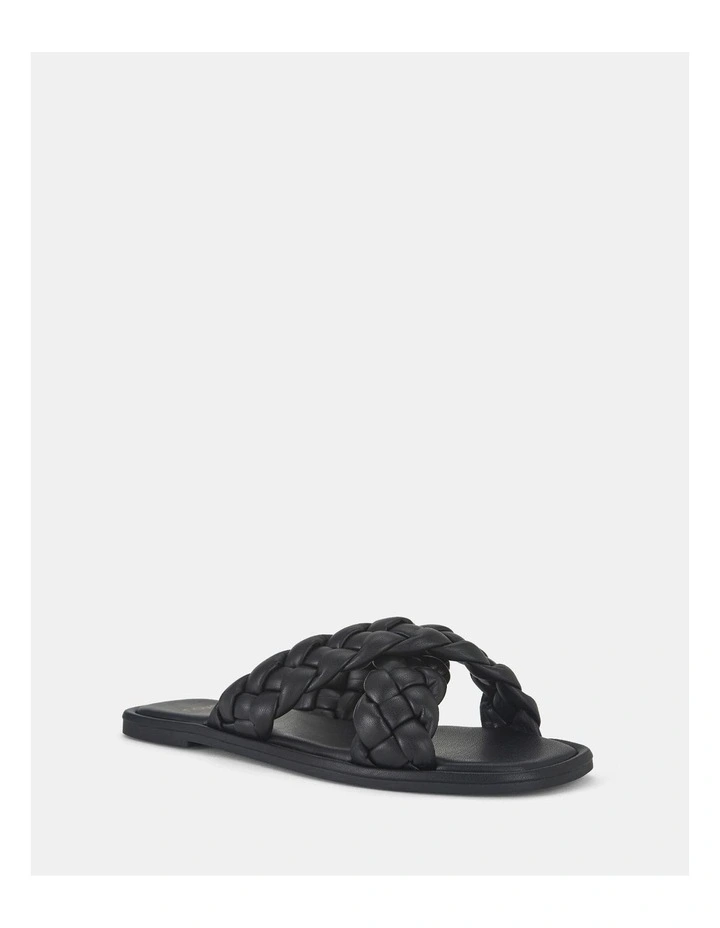 Shelly Slide in Black