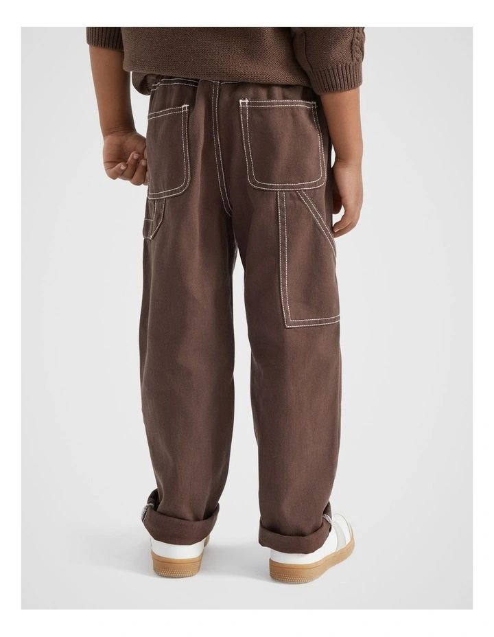 Carpenter Pant in Chocolate