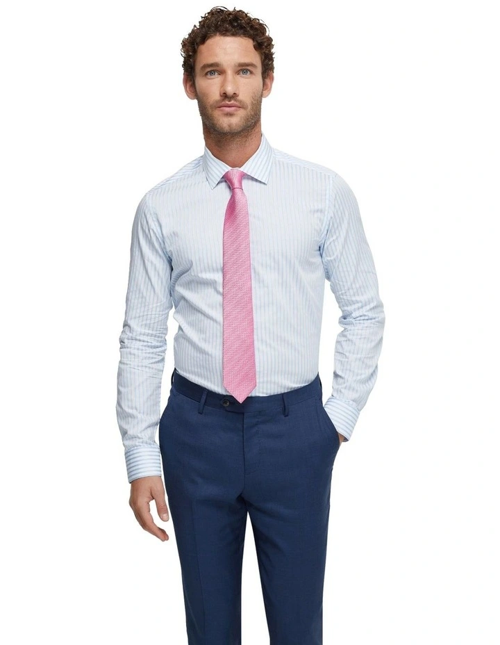 Beckton Striped Shirt in Sky