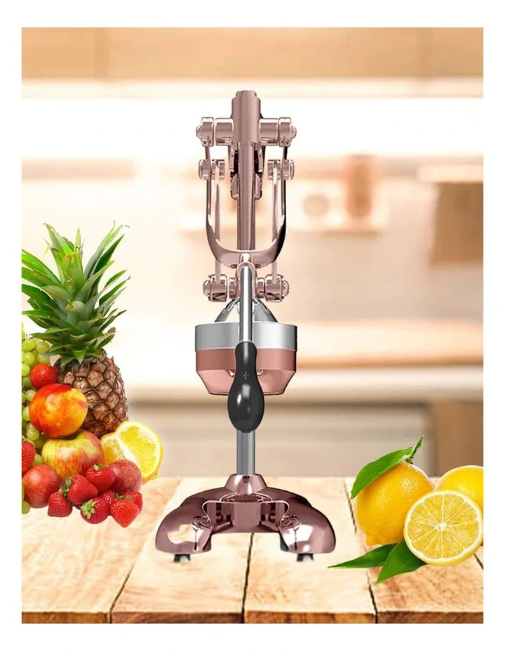 Stainless Steel Manual Juicer in Gold