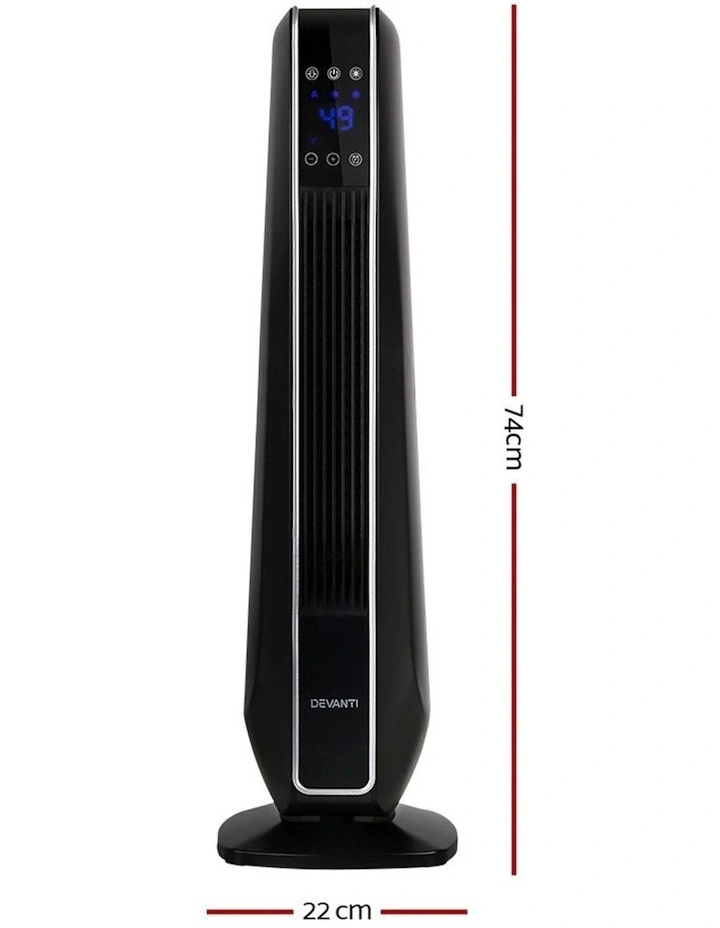 Electric Ceramic Tower Heater 2400W