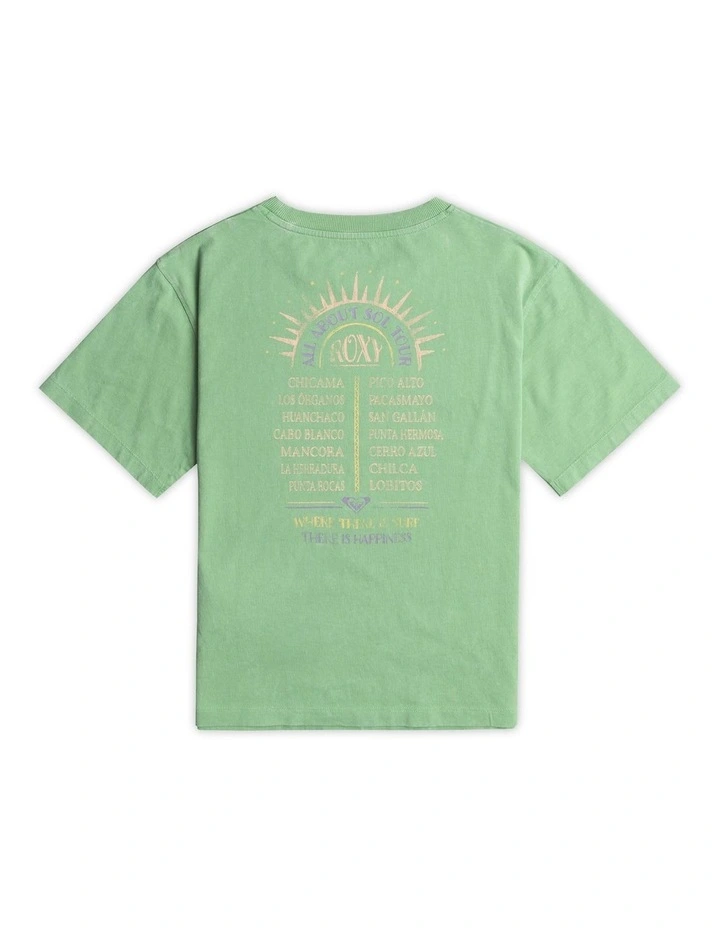 Gone to California T-shirt in Zephr Green