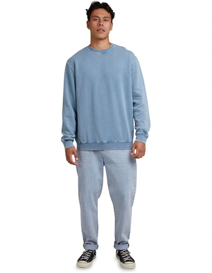 Box Crew Top in Blue