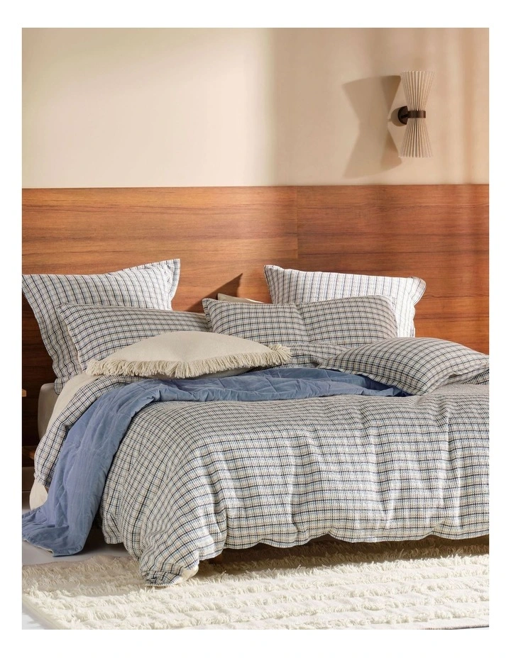 Highland Quilt Cover Set in Ink