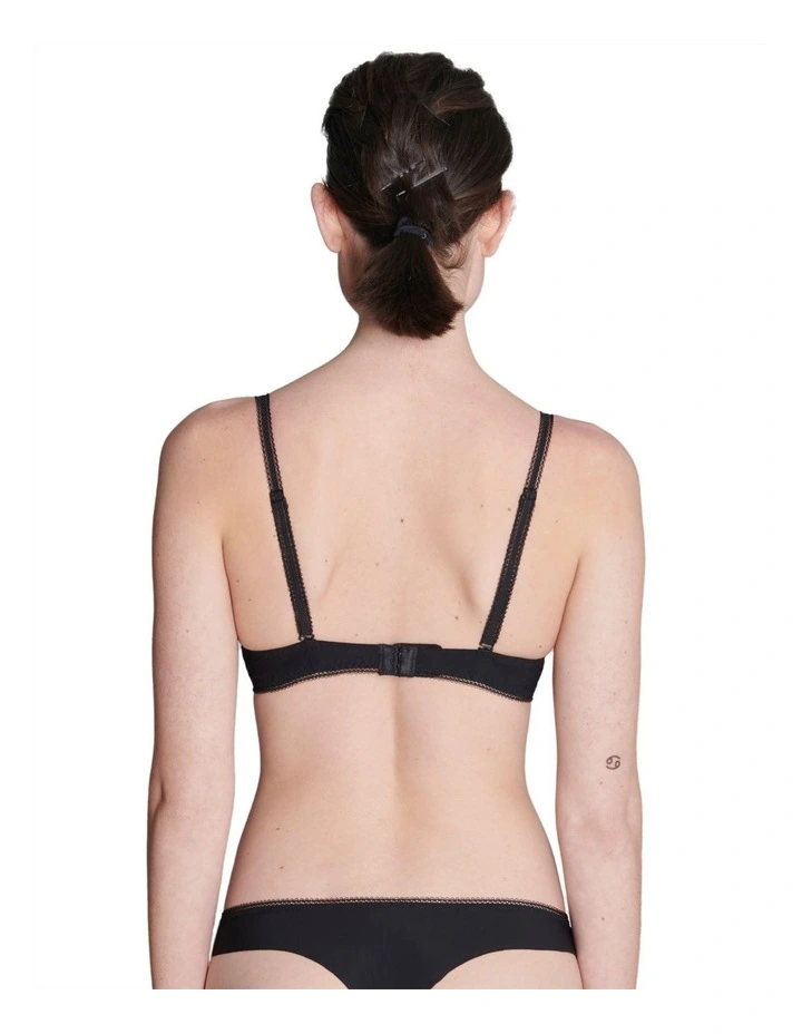 Amazone Half Cup Bra in Black