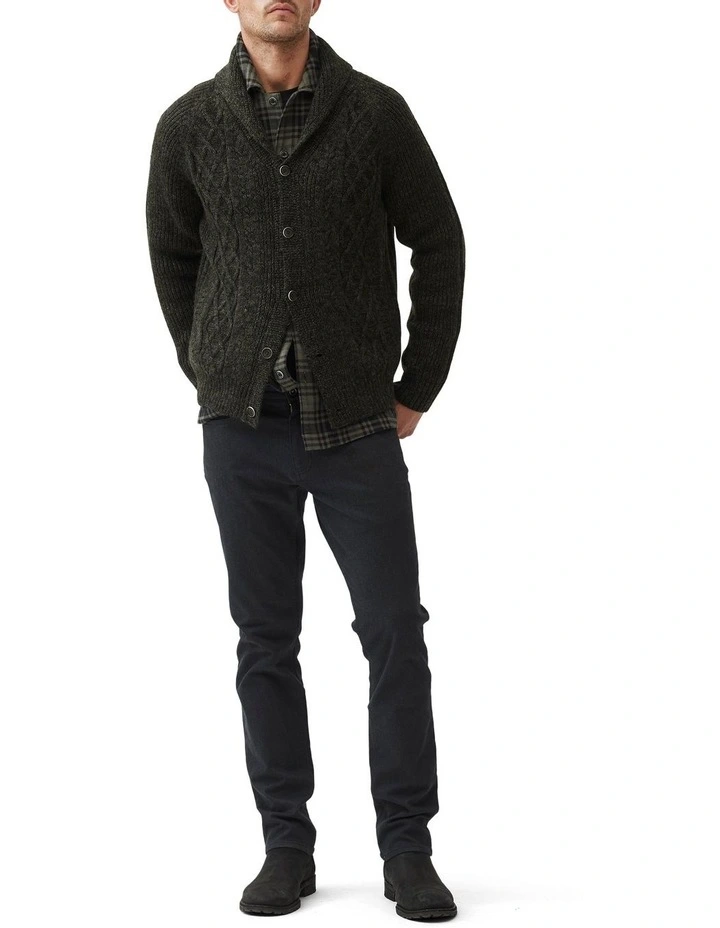 North East Valley Knit Sweater in Fatigue