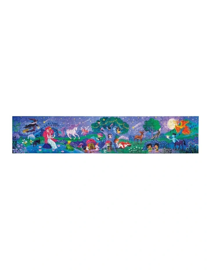 Glow-in-the-Dark Magic Forest Puzzle (1.5m long)