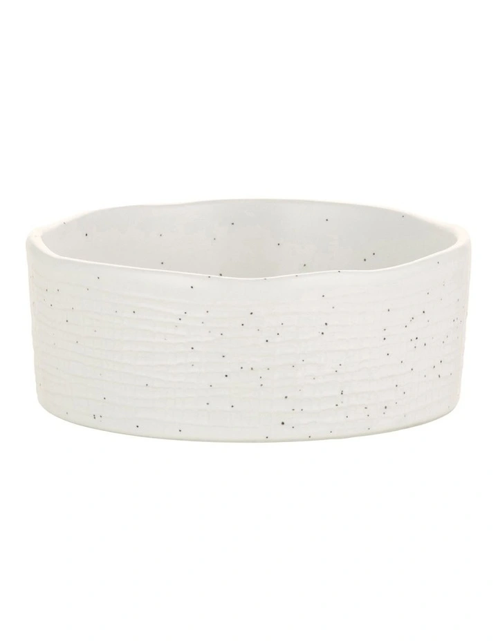 Onni Speckle Bowl 9x3.5cm in White