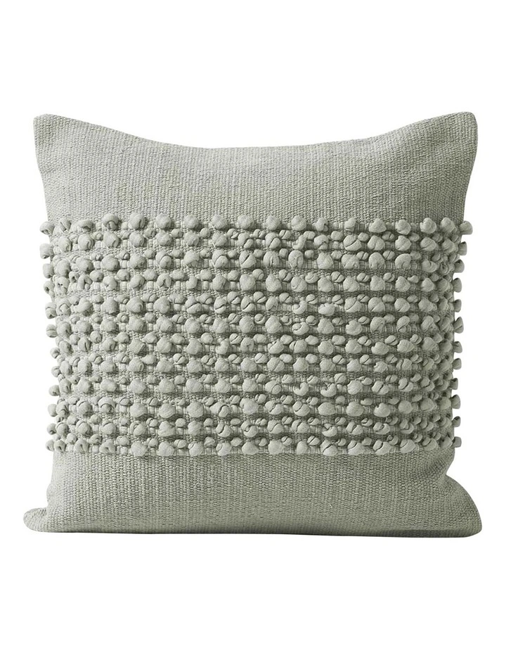 Bobble Cushion in Feather