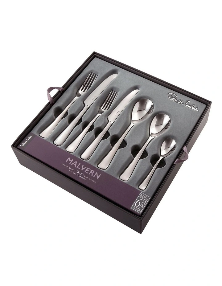 Malvern Cutlery Set 42pc Silver
