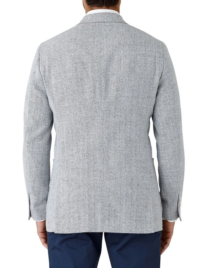 Malvern Modern Fit Sports Jacket in Blue