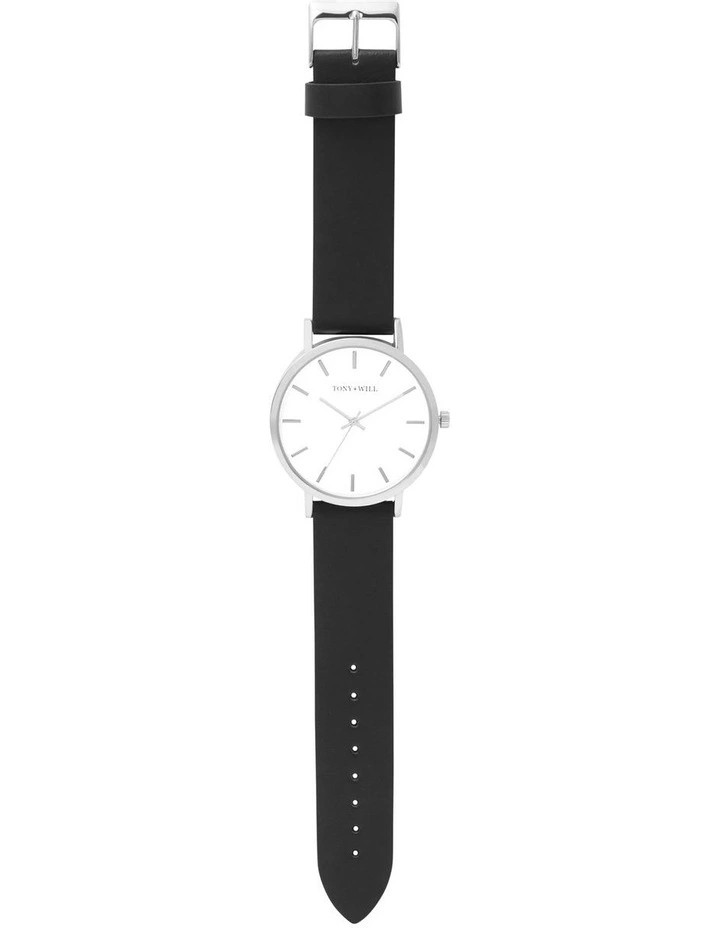 Classic Watch in Silver/White/Black