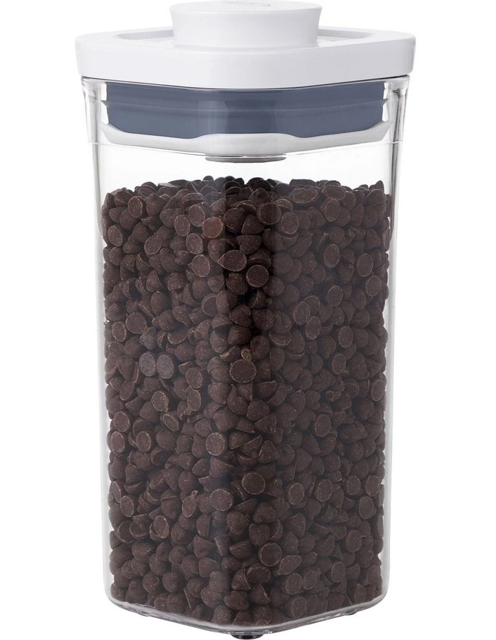 Mini Square Airtight Container 2.0 in Clear