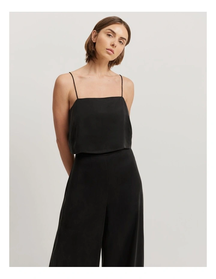 Fluid Cami in Black