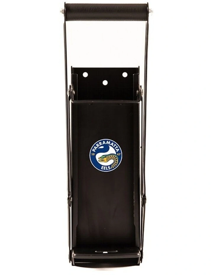 NRL Parramatta Eels Can Crusher with Bottle Opener in Black