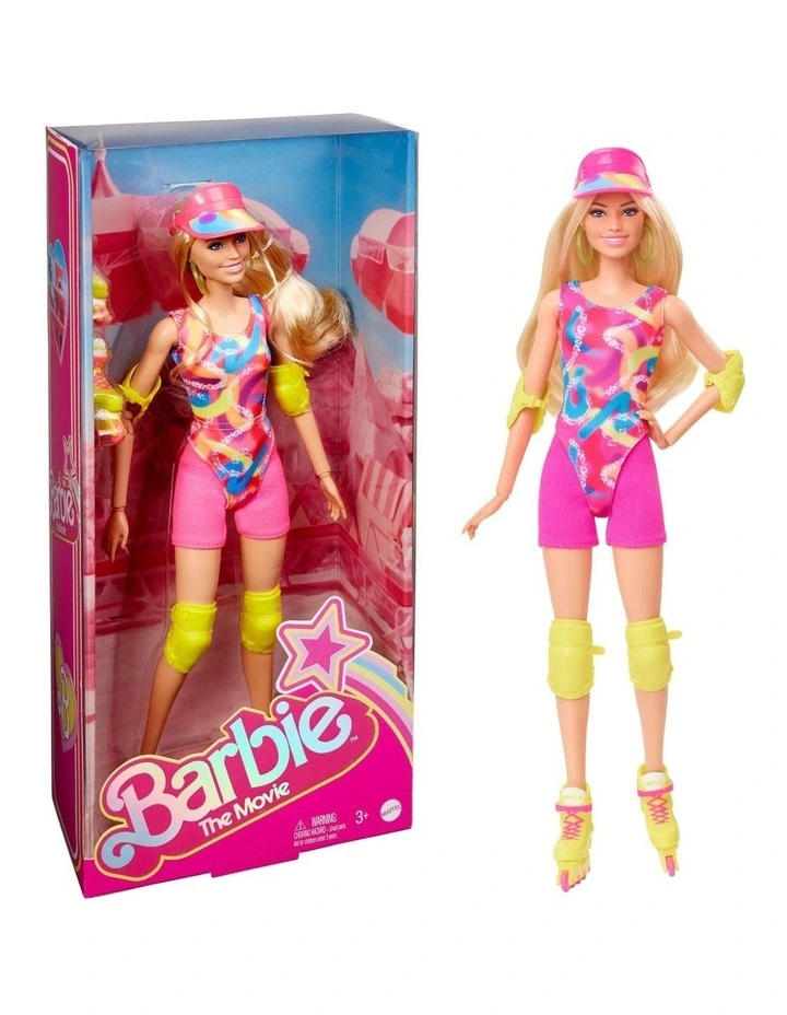 Margot Robbie As Barbie in Skating Outfit