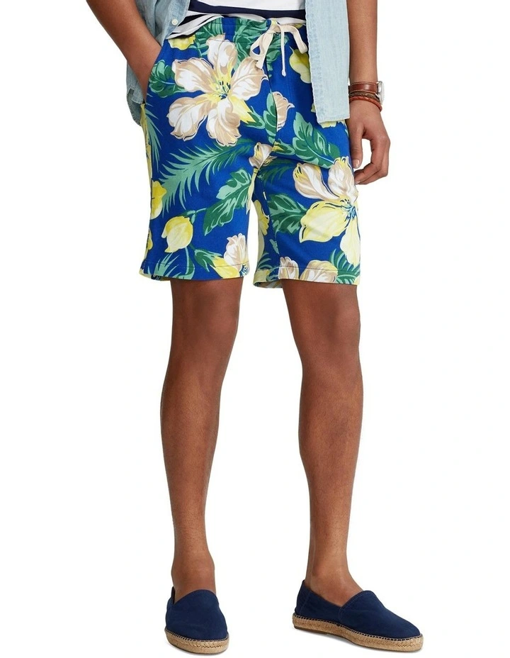 8-Inch Floral Spa Terry Short
