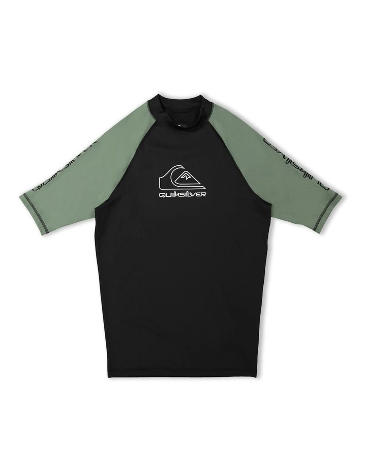 On Tour Short Sleeve Rash Vest in Laurel Wreath