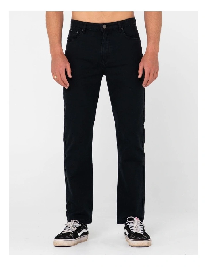 The Bruce 5 Pocket Pant in Black