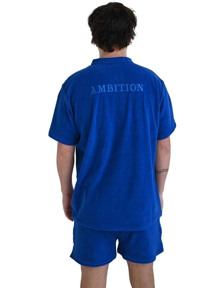 Organic Cotton Shorts in Blue