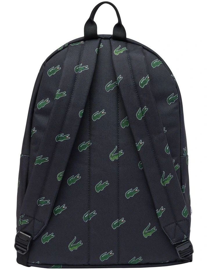 Lacoste Croc Print Backpack in Abimes