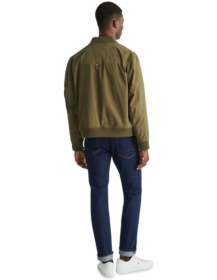 Lightweight Bomber Jacket in Green