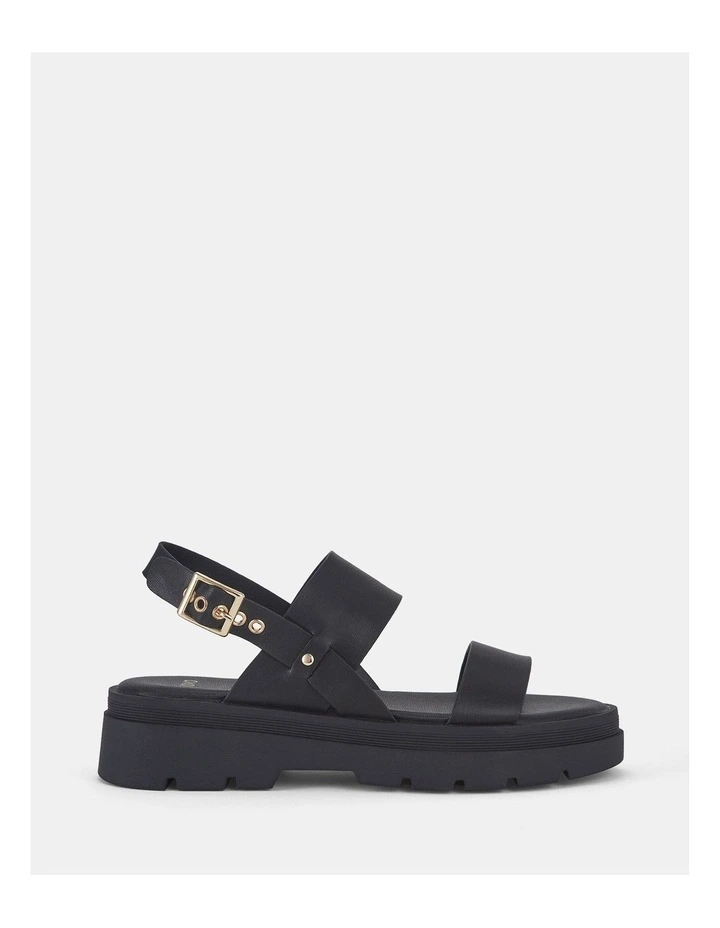 Taffy Sandals in Black