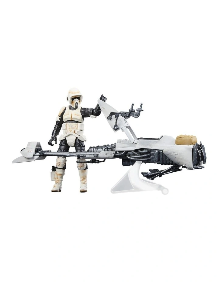 The Vintage Collection Speeder Bike, Scout Trooper & Grogu