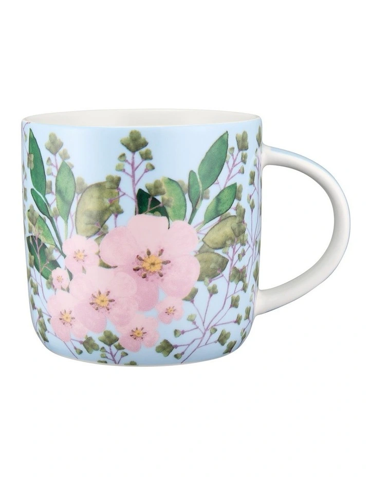 Bouquet Mug 480ml Gift Boxed in Blue