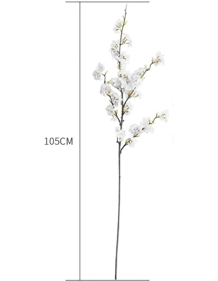 10x Artificial Silk Flower in Assorted