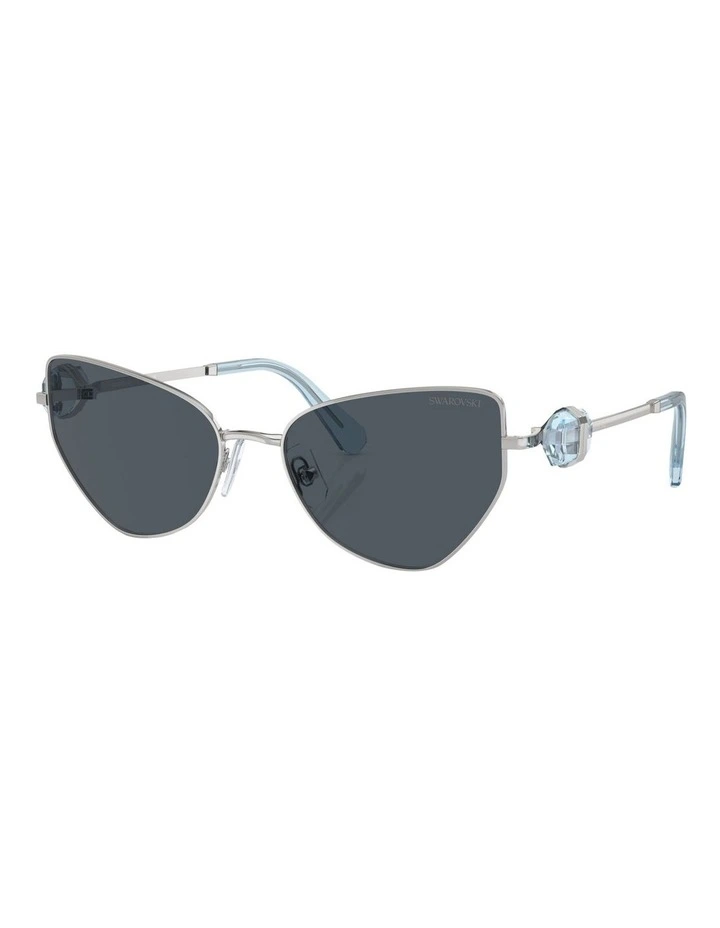 SK7003 Sunglasses in Silver