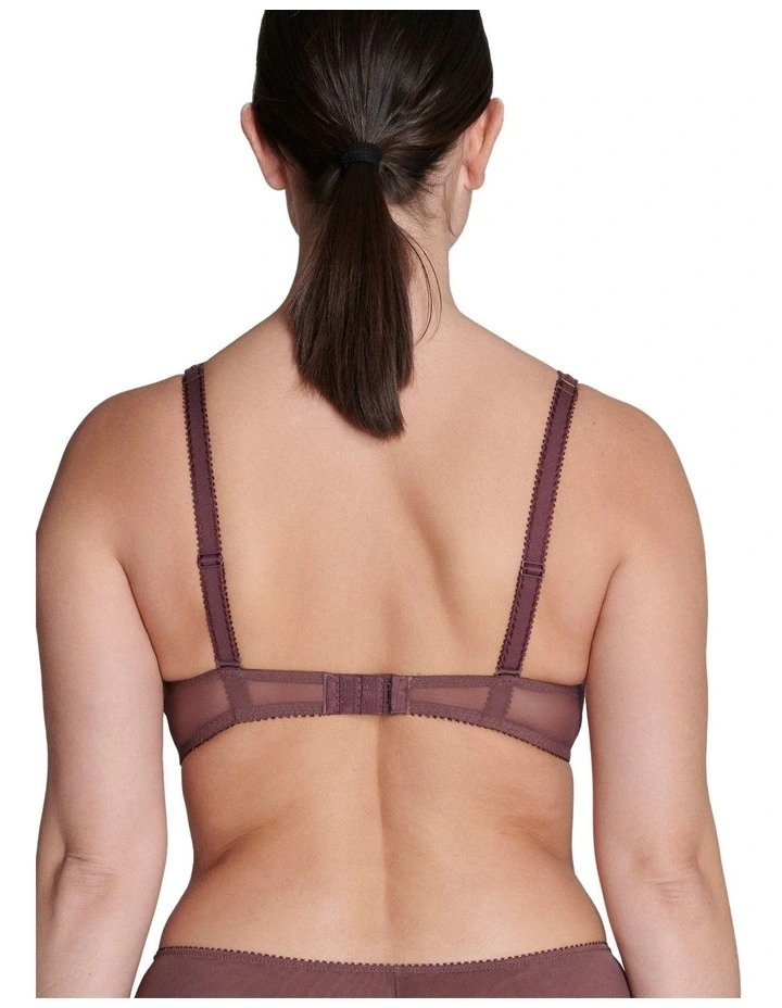 Embleme Soft Cup Triangle Bra in Brown