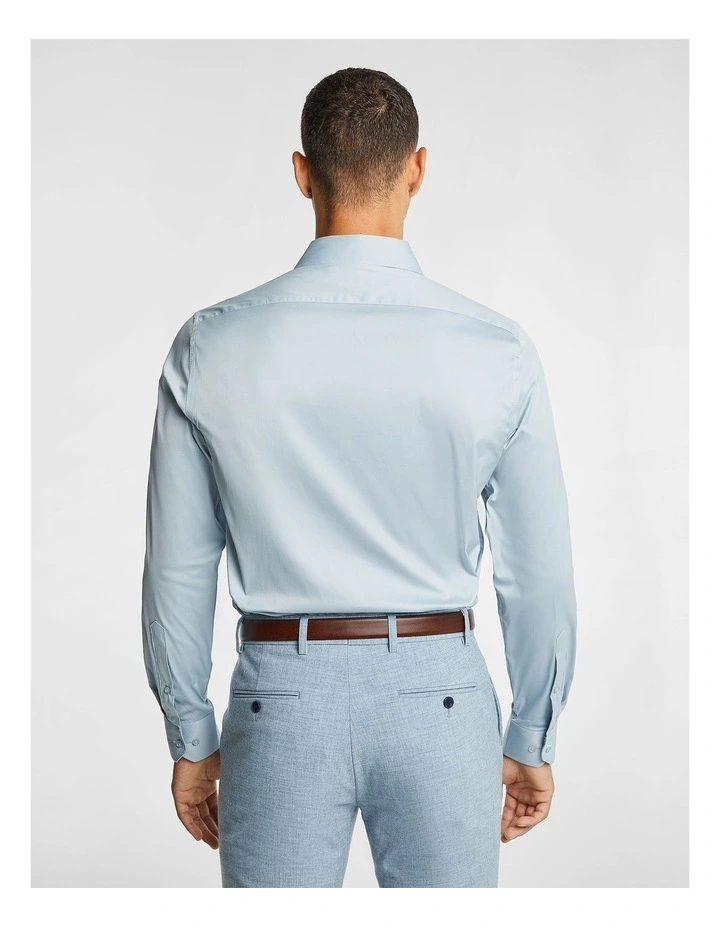 Hammer Stretch Slim Shirt in Powder