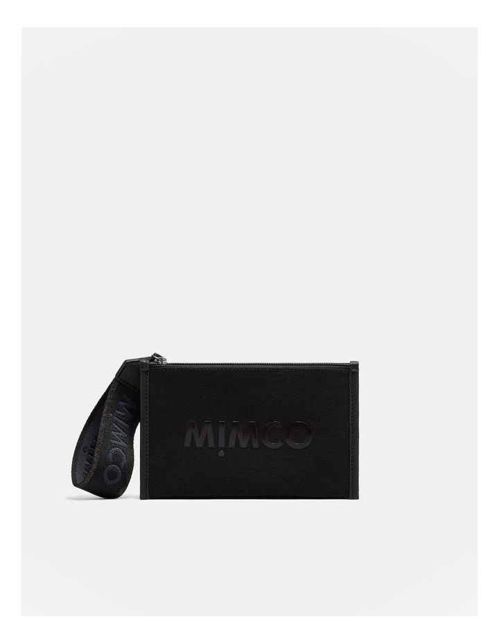 Patch Pouch in Black Gunmetal